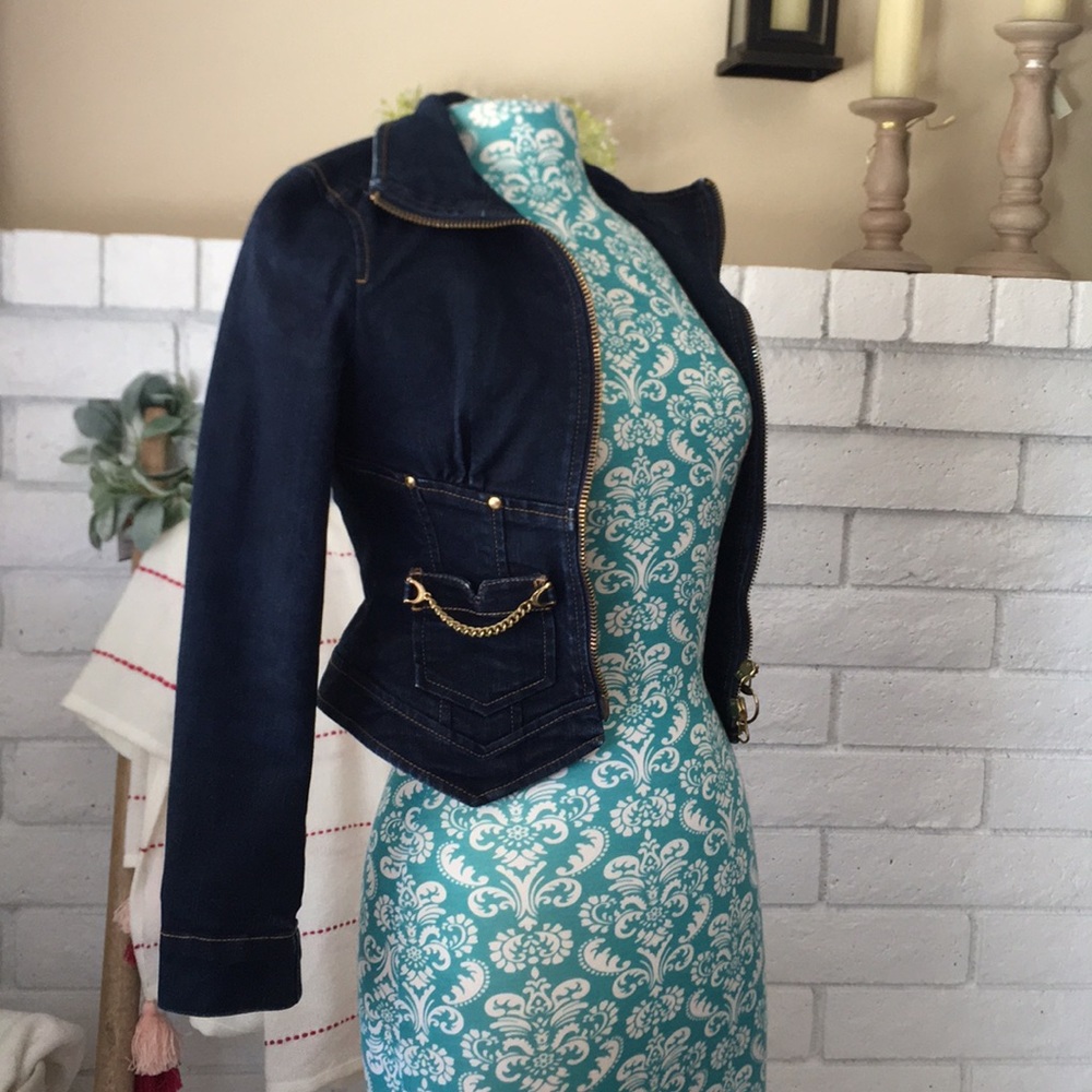Armani Exchange denim jean jacket XS